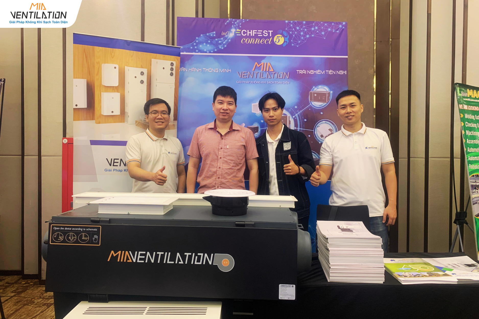 MIA Ventilation tại Techfest HP 2024