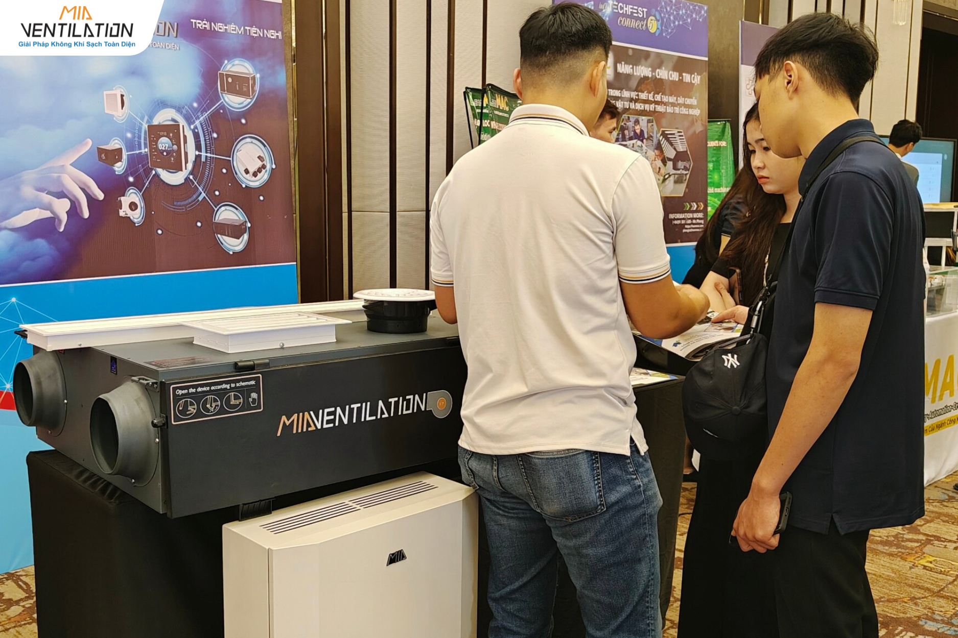 MIA Ventilation tại Techfest HP 2024