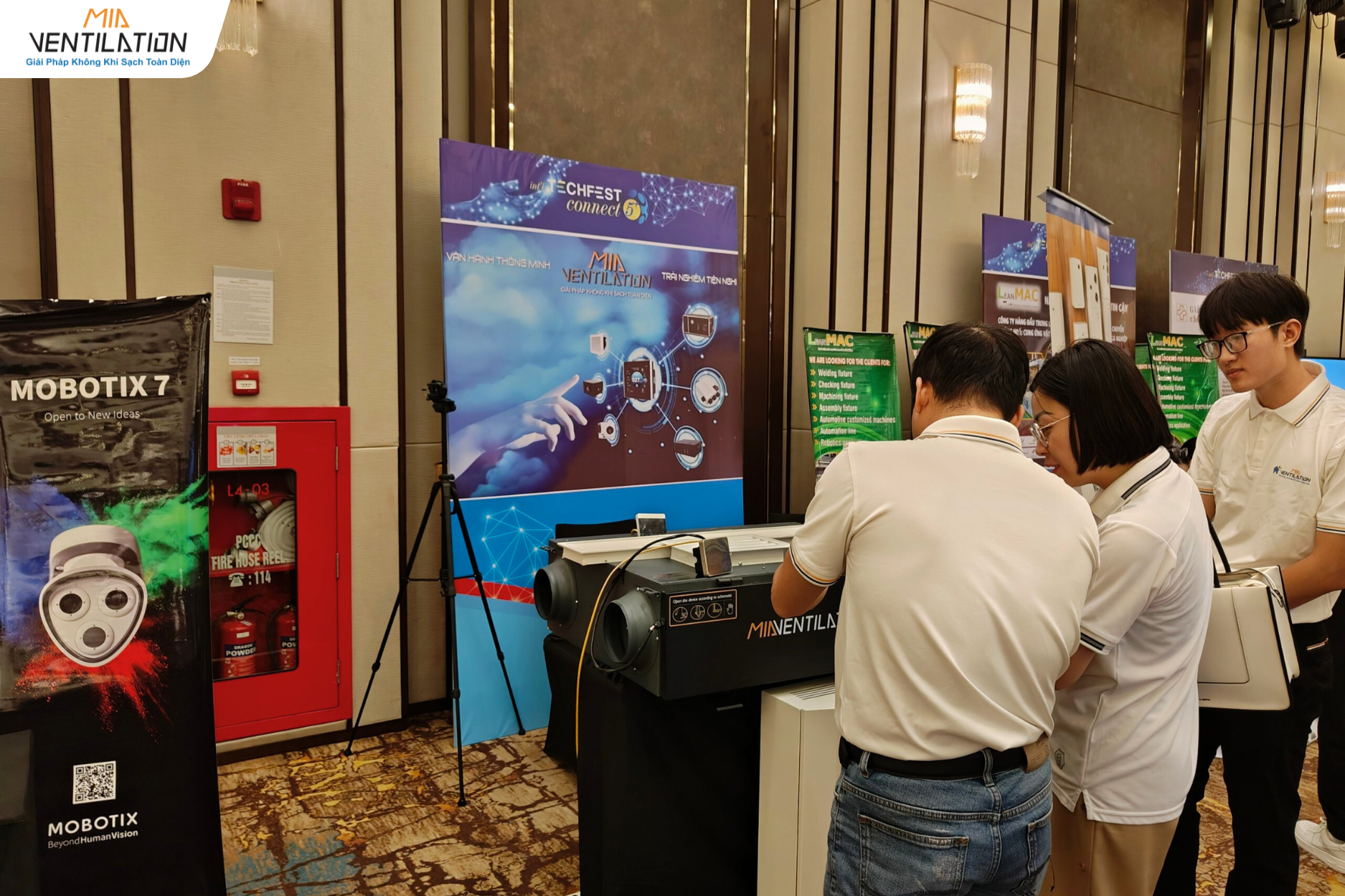 MIA Ventilation tại Techfest HP 2024