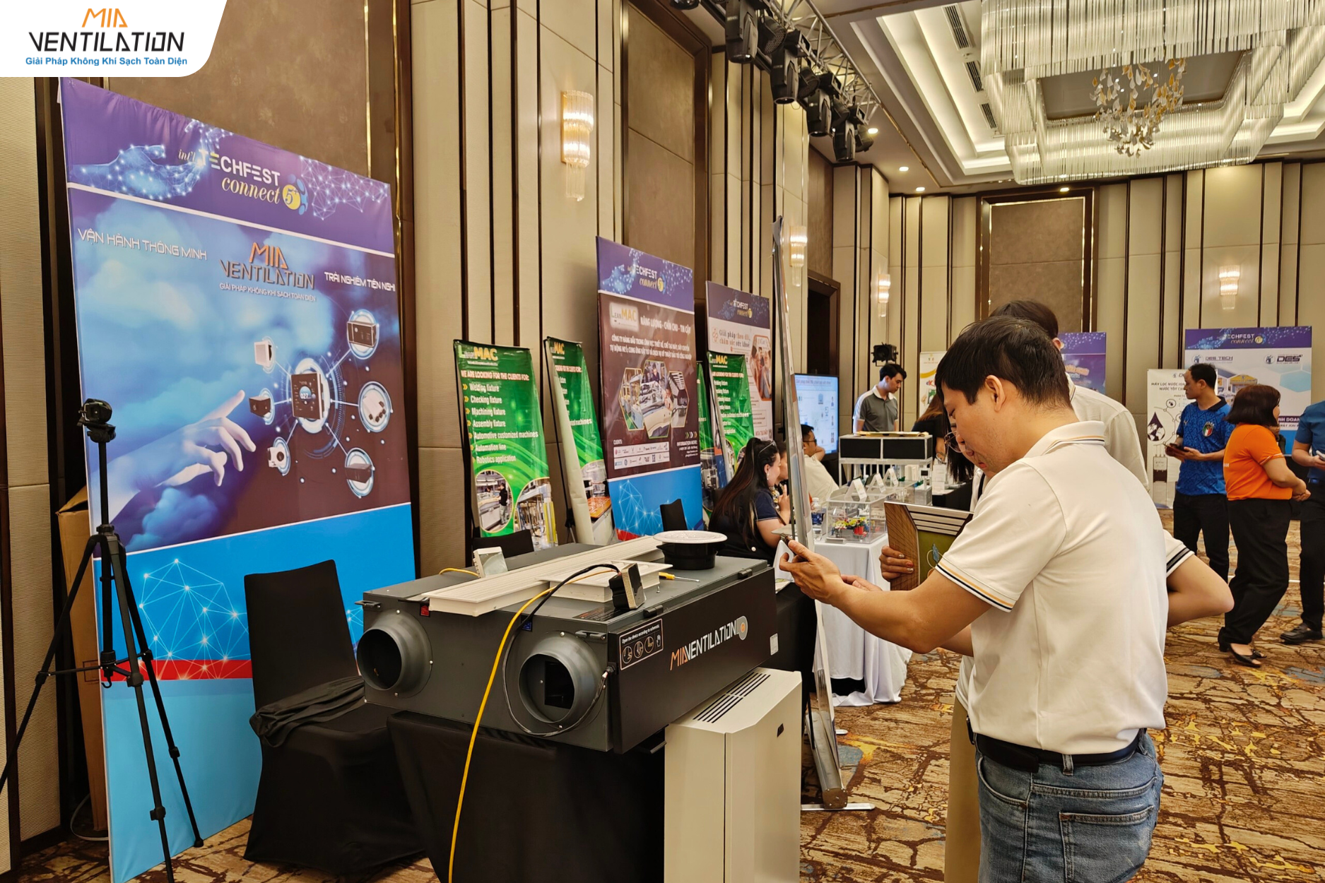 MIA Ventilation tại Techfest HP 2024
