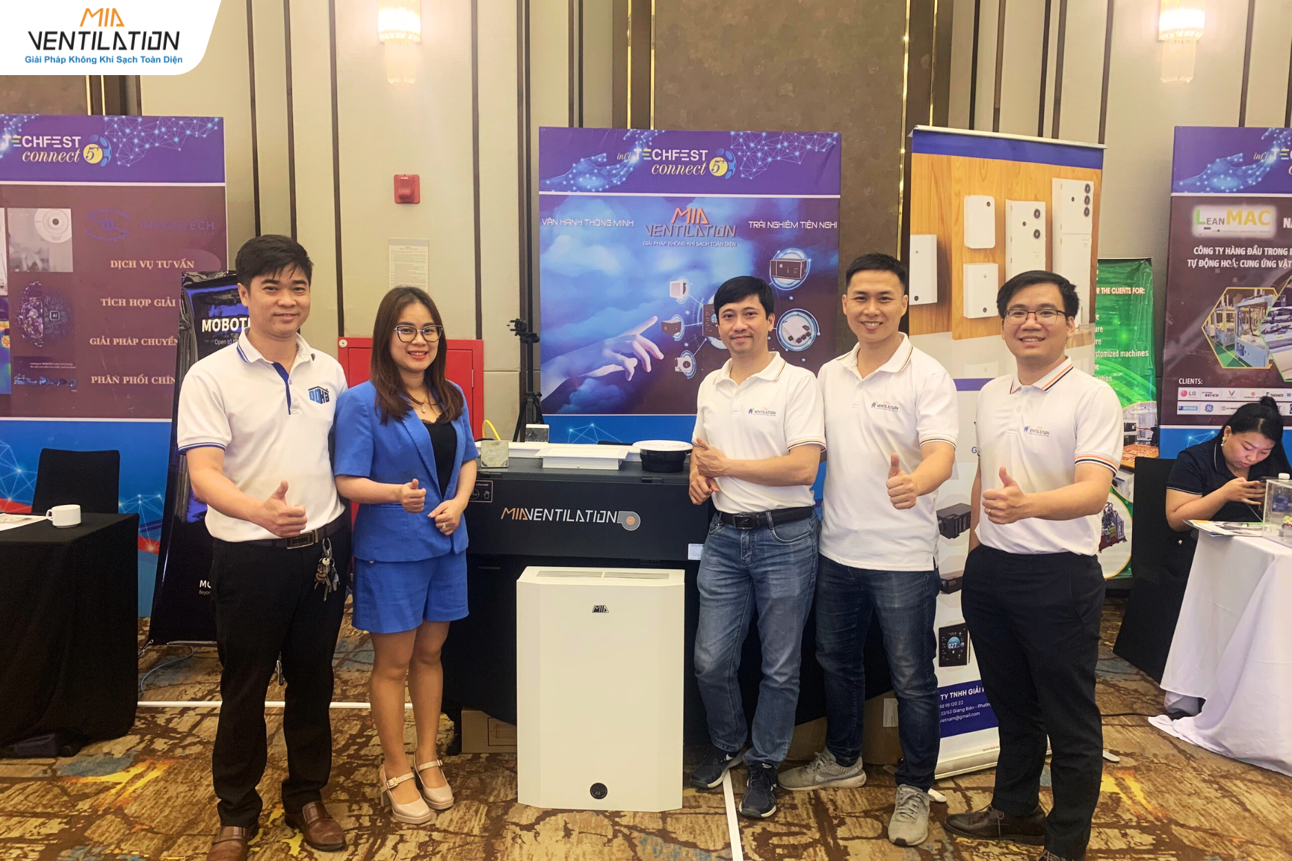 MIA Ventilation tại Techfest HP 2024